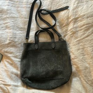Madewell Green Suede Purse